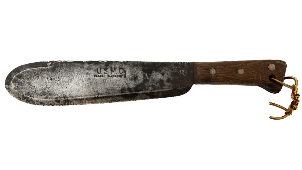 Le Couteau « Bolo » knife de l’USMC, modèle 1942